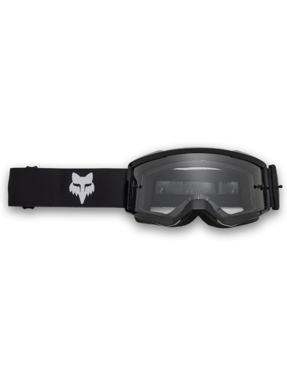 Youth Motocross Dirt Bike Goggles - Black, Adjustable Fit, Anti-Fog & UV
